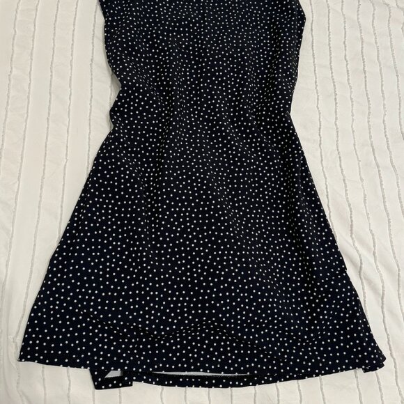 Abercrombie & Fitch Black Polka Dog Traveler Mini Dress - Picture 3 of 3